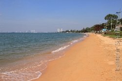 Bangsaray Menschenleerer Strand Bild 2