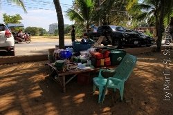 Strandkiosk in Bangsaray