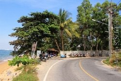 Bangsaray Strasse zum Sunshine Beach