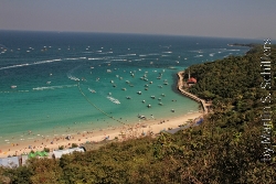 Koh Larn Panorama auf die Bucht Bild 1