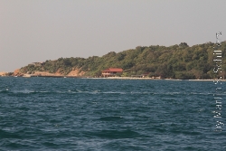 Koh Larn Strand vom meer aus gesehen
